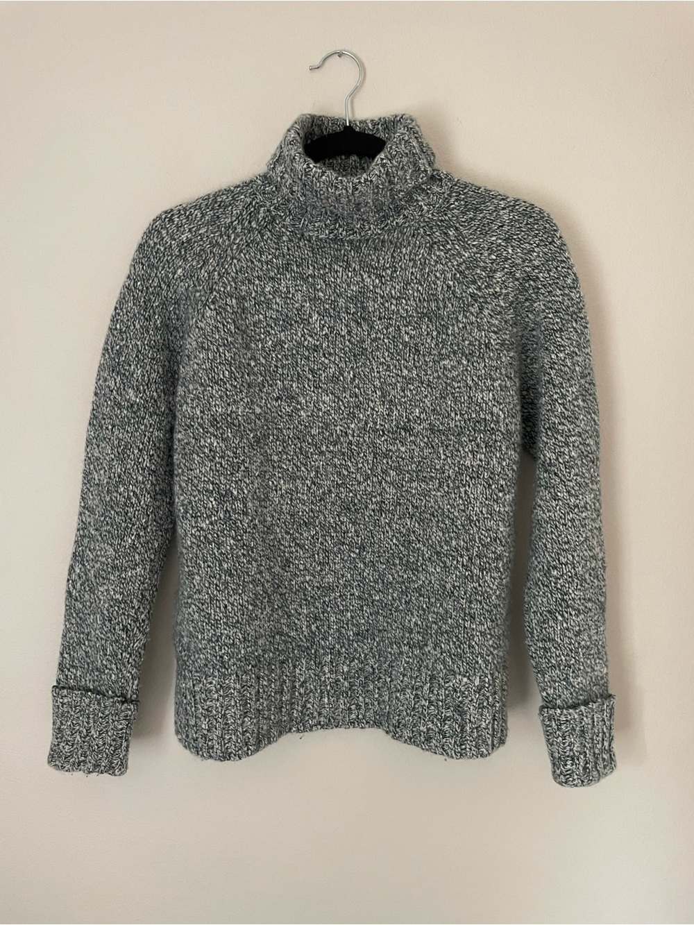 Express Green Fall Sweater WOOL Size Medium